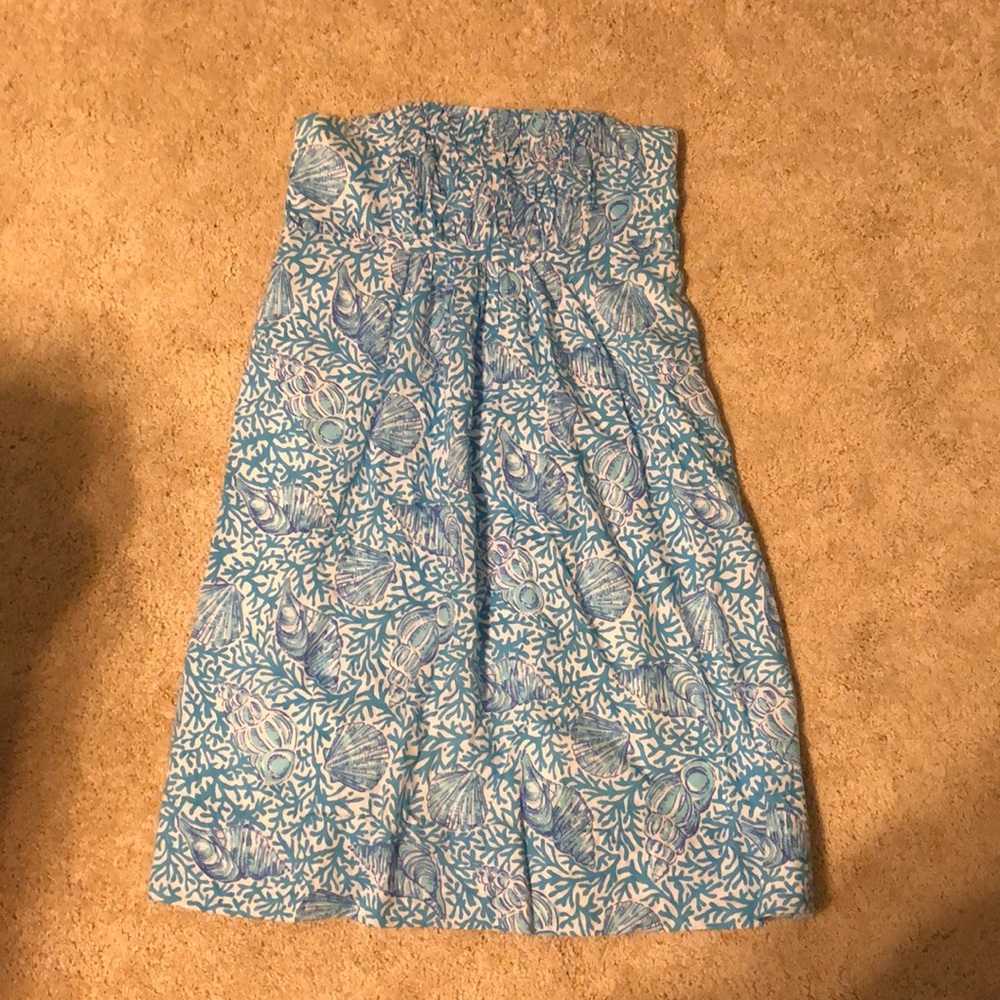 Lily Pulitzer strapless dress
